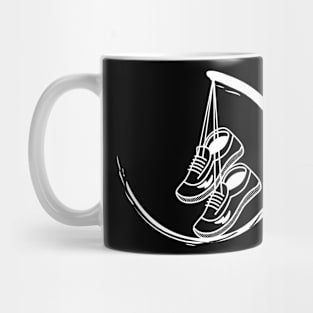 Black and white shoes Classic Mug